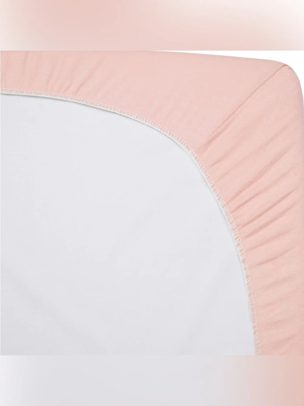 American Baby Cotton Jersey Playard Sheet Blush Pink